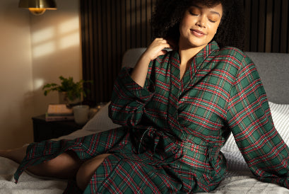 Green Dressing Gowns for Women - Cyberjammies