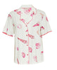 Shelly Shell Printed Jersey Pyjama Top
