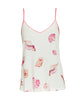Shelly Shell Printed Jersey Cami