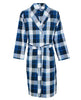 Aldrin Check Long Dressing Gown