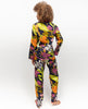Avery Pyjama-Oberteil mit Blumendruck
