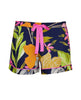 Avery Navy Floral Print Shorts