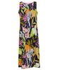 Avery Navy Floral Print Long Nightdress