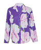 Valentina Purple Floral Print Pyjama Top