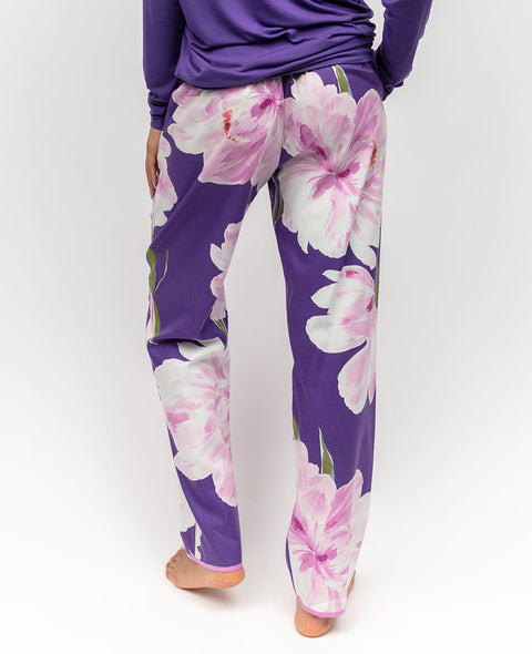 Valentina Pyjamahose mit Blumendruck