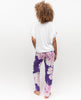 Valentina Purple Floral Print Pyjama Bottoms