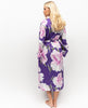 Valentina Floral Print Long Dressing Gown