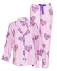 Valentina Damen-Pyjama-Set mit Herz-Print