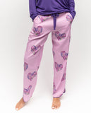 Valentina Heart Print Pyjama Bottoms