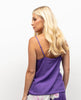 Camisole en modal violet Valentina