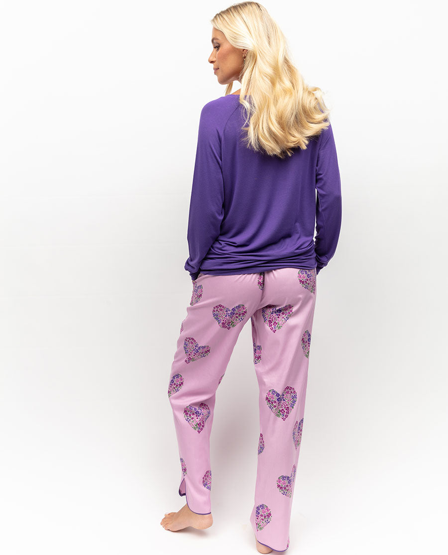 Valentina Slouch Jersey Pyjama Top