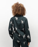 Blake Damen-Pyjama-Oberteil mit Zebramuster