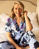 Madeline Pyjama-Oberteil mit Blumendruck