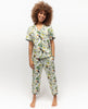 Gabrielle Toucan Printed Jersey Pyjama Top