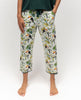 Kurz geschnittene Pyjamahose aus bedrucktem Jersey mit Gabrielle Toucan-Print