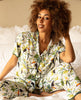 Kurz geschnittene Pyjamahose aus bedrucktem Jersey mit Gabrielle Toucan-Print
