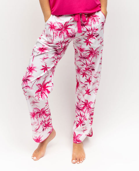 Hailey Palm Print Pyjama Bottoms