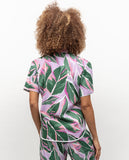 Lexi Leaf Print Pyjama Top