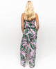 Lexi Lilac Mix Leaf Print Cami & Wide Leg Pant Set