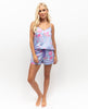 Zoey Set aus Camisole und Shorts mit Flamingo-Print
