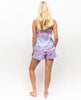 Zoey Set aus Camisole und Shorts mit Flamingo-Print