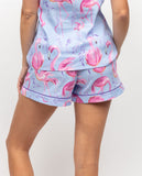 Zoey Shorts mit Flamingo-Print