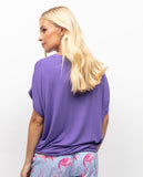 Zoey Slouch Jersey Pyjama Top