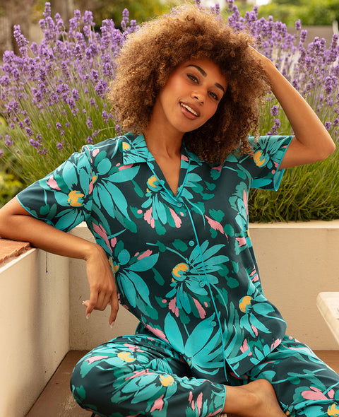 Ensemble pyjama Cove à imprimé floral