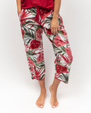Kurz geschnittene Pyjamahose mit Mel-Wassermelonen-Print