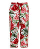 Kurz geschnittene Pyjamahose mit Mel-Wassermelonen-Print