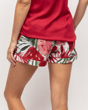 Shorts mit Mel-Wassermelonen-Print
