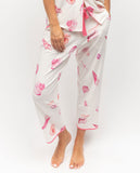 Kurze Pyjamahose aus bedrucktem Shelly Shell-Jersey