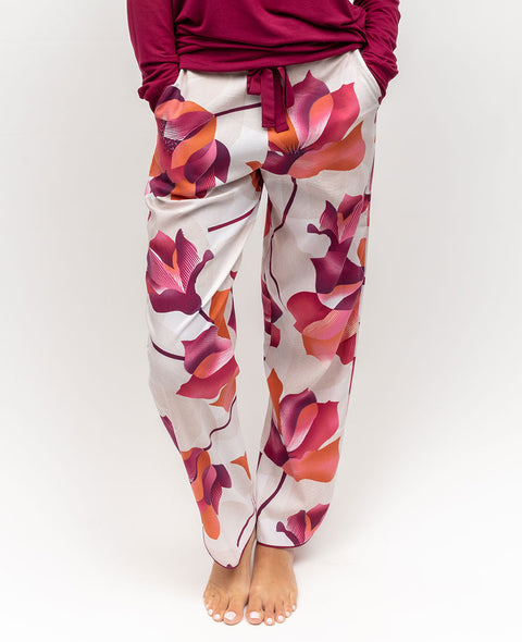 Aliyah Floral Print Pyjama Bottoms