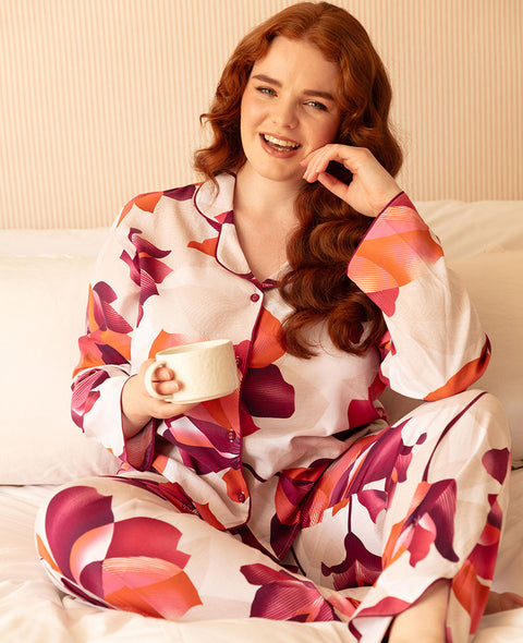 Ensemble pyjama à imprimé floral Aliyah