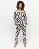 Taylor Womens Big Geo Print Pyjama Top