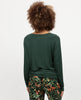 Forrest Womens Dark Green Slouch Jersey Pyjama Top