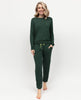 Forrest Womens Dark Green Slouch Jersey Pyjama Top