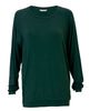 Forrest Womens Dark Green Slouch Jersey Pyjama Top