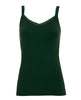 Forrest Womens Lace Trim Jersey Hidden Support Vest