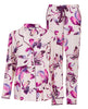 Colette Ensemble pyjama en jersey imprimé floral pour femme