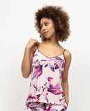 Colette Womens Floral Printed Jersey Cami
