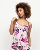 Colette Womens Floral Printed Jersey Cami