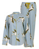 Piper Womens Crane Bird Print Pyjama Set
