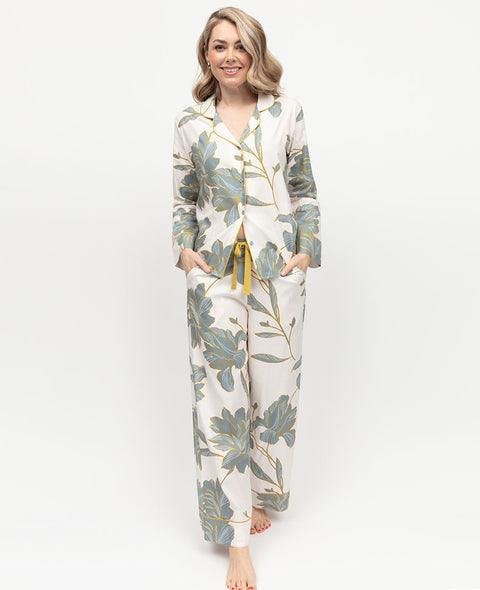 Piper Ensemble de pyjama à imprimé floral pour femme