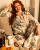 Piper Haut de pyjama imprimé floral pour femme