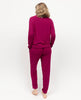 Penelope Womens Purple Slouch Jersey Pyjama Set