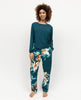 Goldie Bas de pyjama imprimé floral pour femme