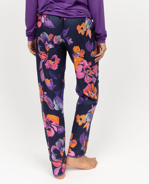 Edie Pyjamahose mit Blumenmuster für Damen