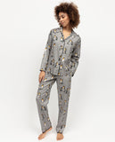 Parker Damen Pyjama-Set mit Pinguin-Print