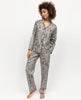 Parker Damen Pyjamaoberteil mit Pinguin-Print